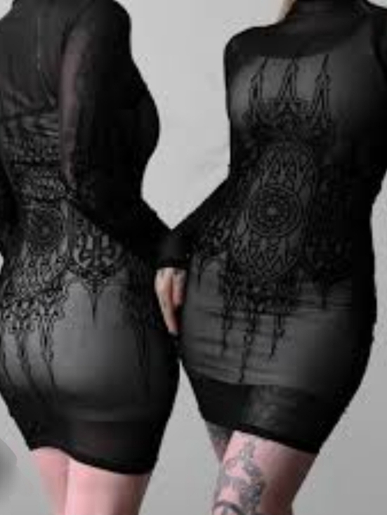 Killstar Dresses & Skirts - Killstar Unholy Matrimony Mesh Dress, VGUC, Size S